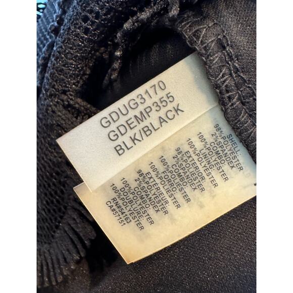 Guess Eyelash Fringe Sleeveless Bodycon Mini Sheath Dress Black Women's Size 6 - Picture 6 of 8